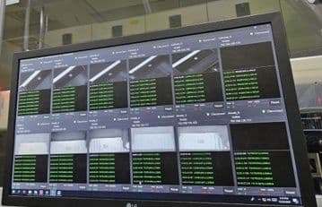 2차전지 2D 코드 모니터링 소프트웨어 화면 2